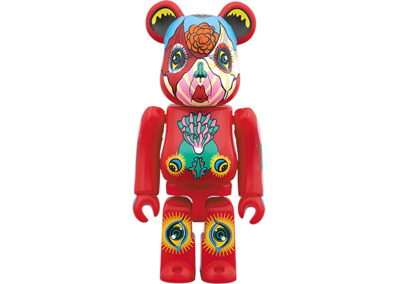 Bearbrick Keiichi Tanaami 100% & 400% Red
