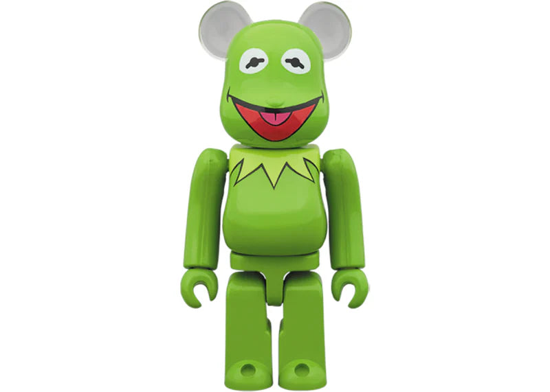 Bearbrick Kermit The Frog 100% & 400% Set Green
