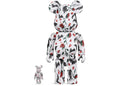 Bearbrick KIDILL x ERI WAKIYAMA 100% & 400% Set BAT & ROSE WHITE