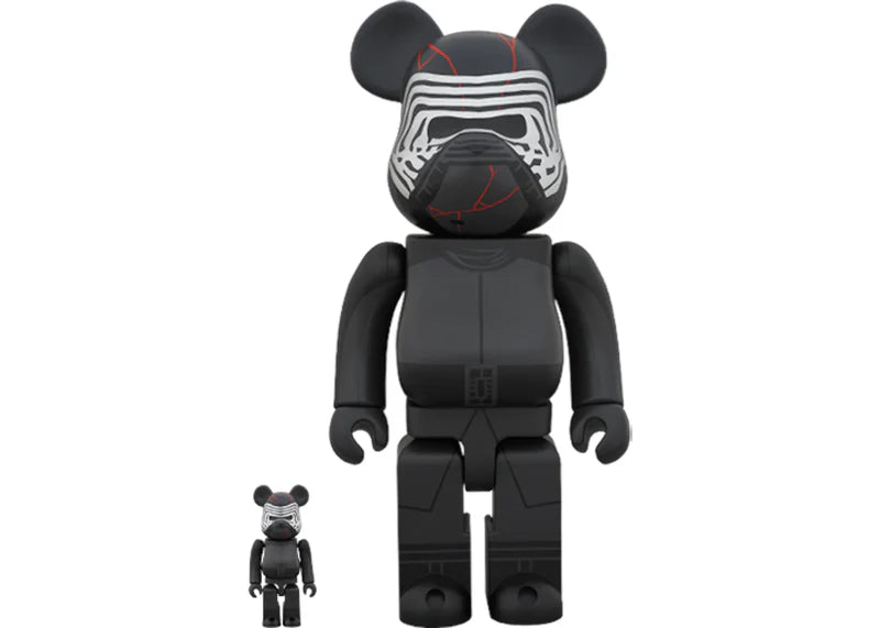 Bearbrick KYLO REN (TM) (The Rise of Skywalker Ver.) 100% & 400% Set