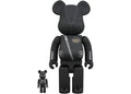 Bearbrick Lewis Leathers 100% & 400% Black