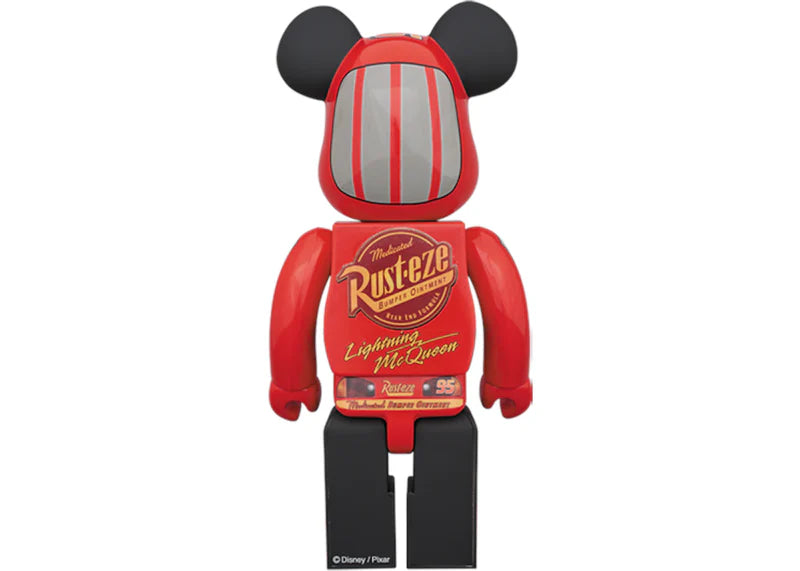 Bearbrick Lighting McQueen 400% Red