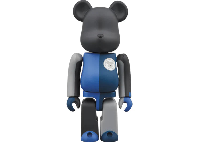 Bearbrick Loopwheeler 100% & 400% Set Black/Blue