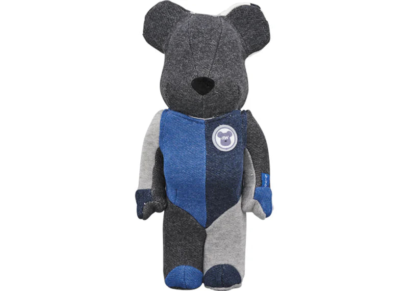Bearbrick Loopwheeler 100% & 400% Set Black/Blue
