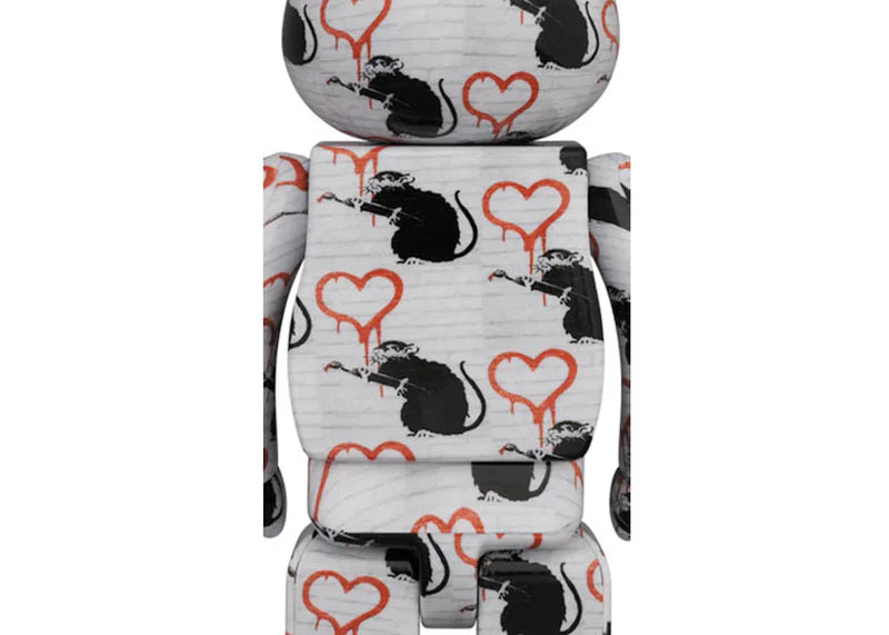 Bearbrick Love Rat 100% & 400% Set