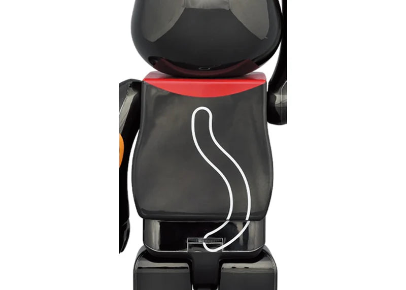 Bearbrick Maneki Neko Luminous 400% Black Plated