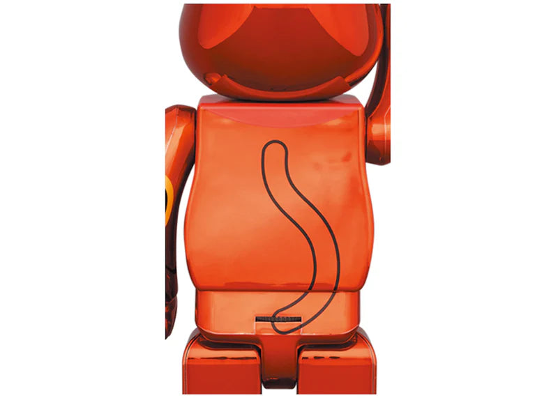 Bearbrick Maneki Neko Plum Gold Plating Luminous 400%