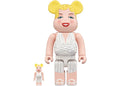 Bearbrick Marilyn Monroe 100% & 400% Set