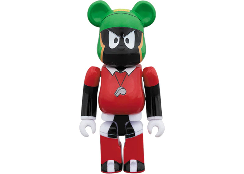Bearbrick Marvin The Martian 100% & 400% Set Black/Red