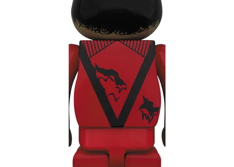 Bearbrick Michael Jackson Zombie 100% & 400% Set Red