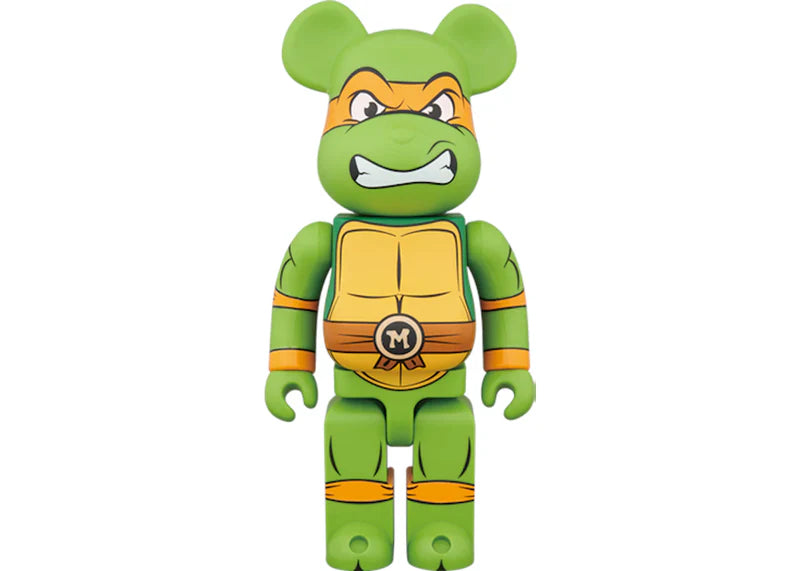 Bearbrick Michelangelo 100% & 400% Set Green