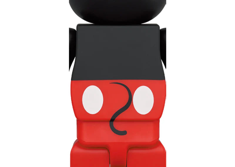 Bearbrick Mickey Mouse 2020 100% & 400% Set R&W Ver.