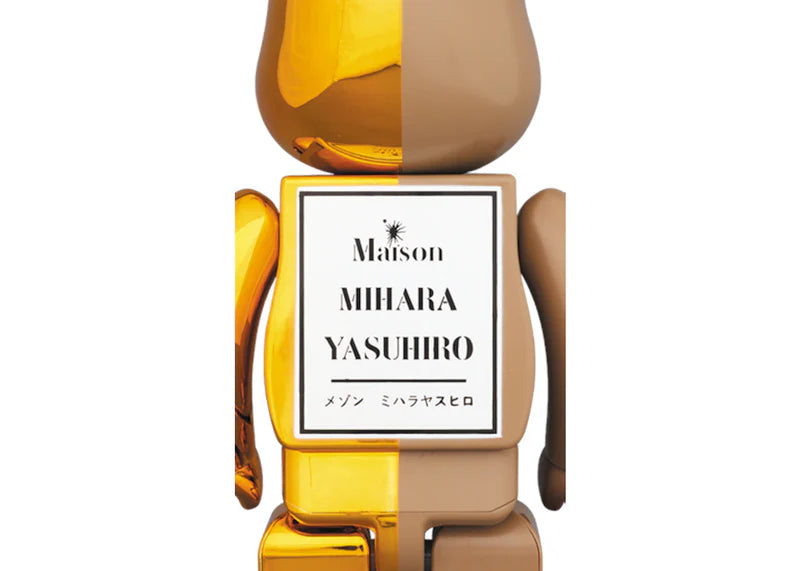 Bearbrick Miharayasuhiro 100% & 400% Set Gold/Brown