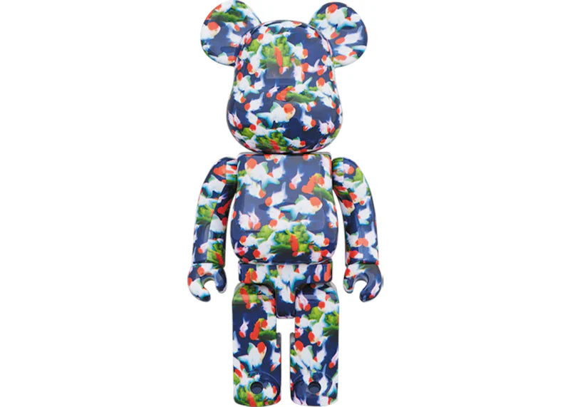 Bearbrick Mika Ninagawa Goldfish 100% & 400% Set Blue
