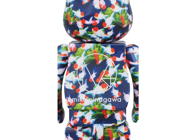 Bearbrick Mika Ninagawa Goldfish 100% & 400% Set Blue