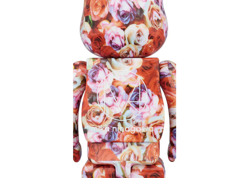 Bearbrick Mika Ninagawa Rose 100% & 400% Set Red