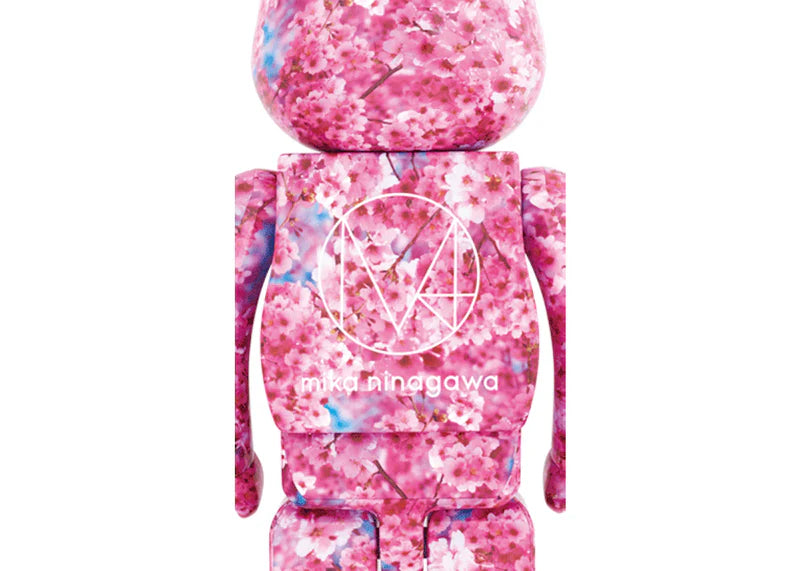 Bearbrick Mika Ninagawa Sakura 100% & 400% Set Pink