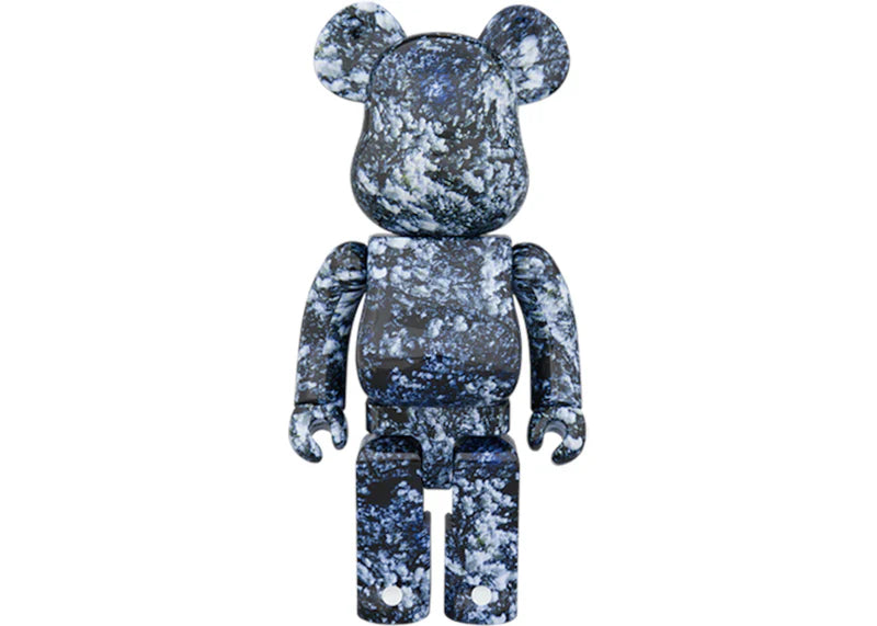 Bearbrick Mika Ninagawa Yosakura 100% & 400% Set Black/Blue