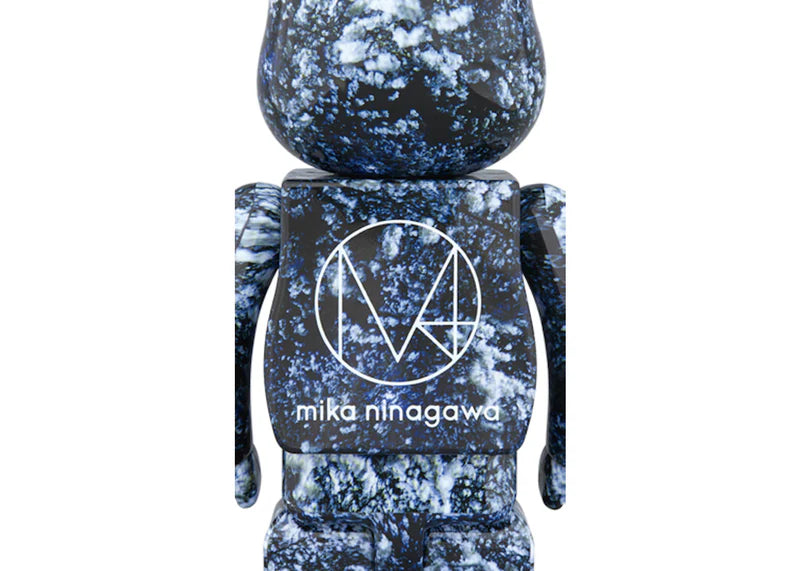 Bearbrick Mika Ninagawa Yosakura 100% & 400% Set Black/Blue