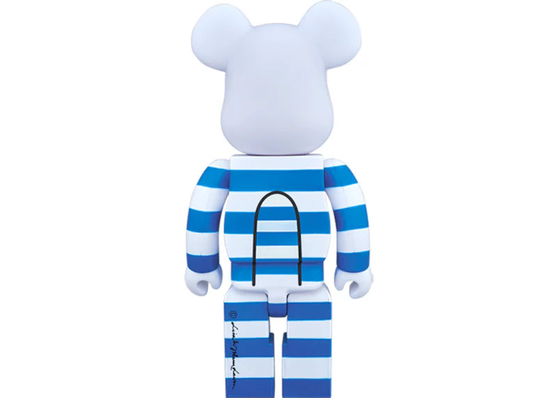 Bearbrick Mikey Blue Ver. 400% White