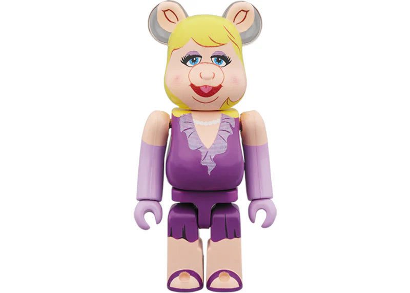 Bearbrick Miss Piggy 100% & 400% Set Purple