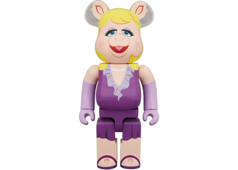 Bearbrick Miss Piggy 100% & 400% Set Purple