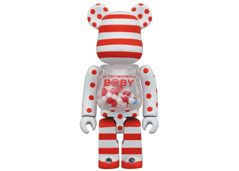 Bearbrick My First Baby 100% & 400% Set Red & Silver Chrome Ver.