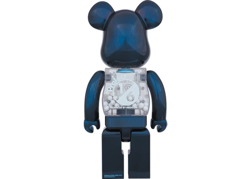 Bearbrick My First Baby 400% Pearl Navy