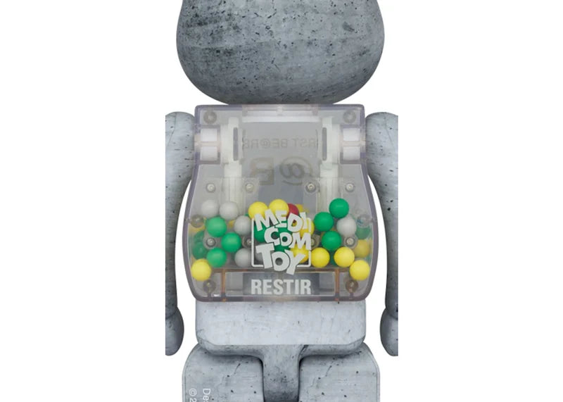 Bearbrick My First BaBy “Concrete” 100% & 400% Set