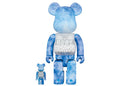 Bearbrick My First Baby Crystal of Snow Ver. 100% & 400% Set