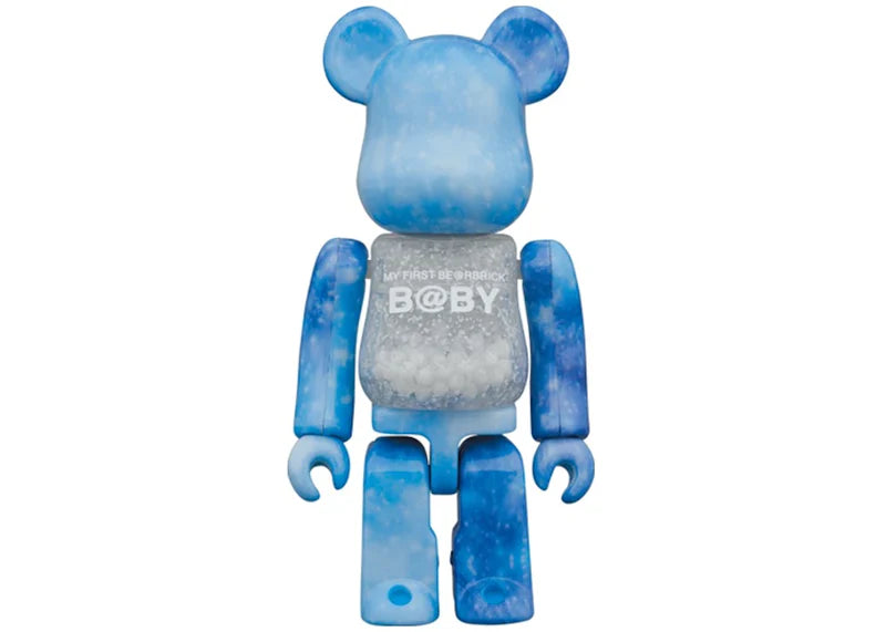 Bearbrick My First Baby Crystal of Snow Ver. 100% & 400% Set