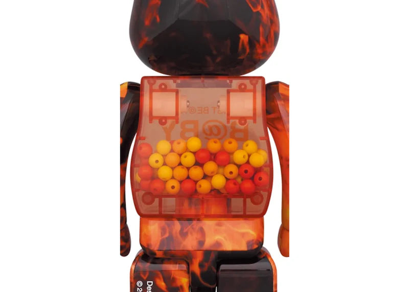 Bearbrick My First BaBy "Flame" 100% & 400% Set