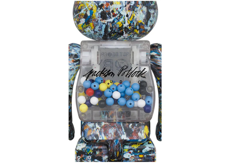 Bearbrick My First Baby Jackson Pollock Studio Ver. 100% & 400% Set Multi