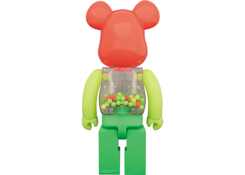 Bearbrick My First Baby Neon Ver. 400% Green