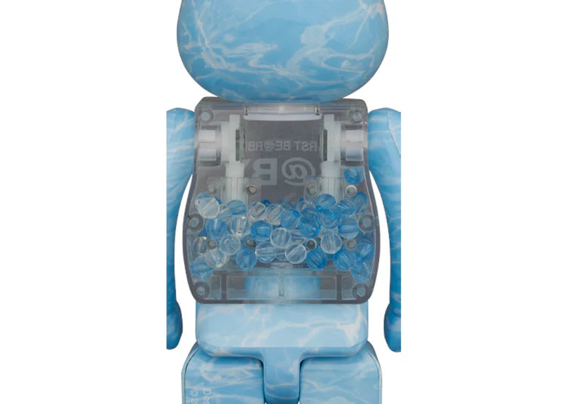 Bearbrick MY FIRST BE @ RBRICK B @ BY WATER CREST Ver. 100% & 400% Set