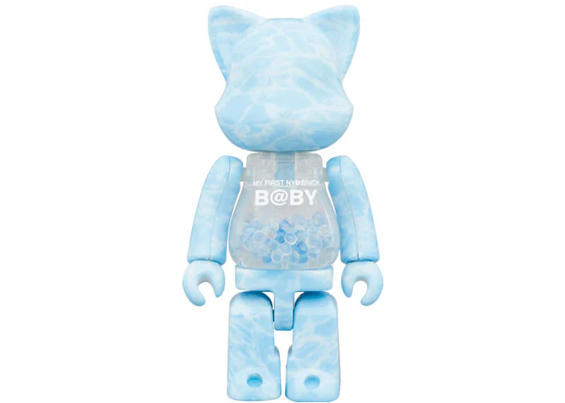 Bearbrick My First Nyabrick Baby 100% & 400% Set Water Crest