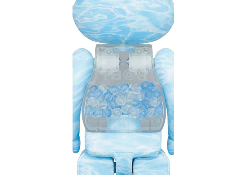 Bearbrick My First Nyabrick Baby 100% & 400% Set Water Crest