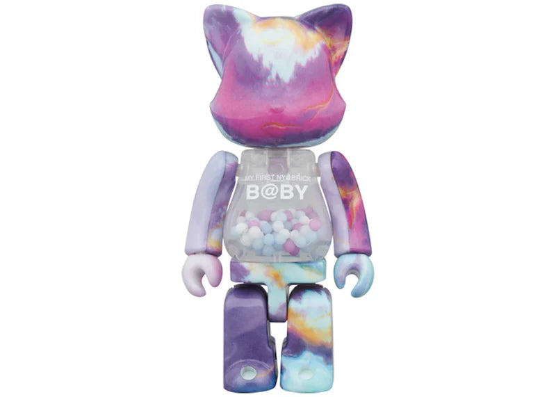 Bearbrick My First Nyabrick Baby Marble Ver. 100% & 400% Set Multi
