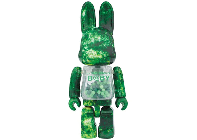 Bearbrick My First Rabbrick Baby 100% & 400% Set Forest Green