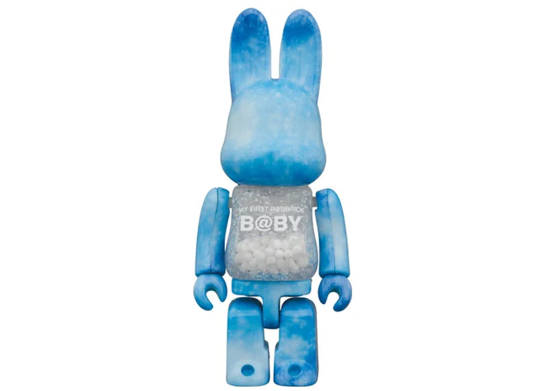 Bearbrick My First Rabbrick Baby Crystal of Snow Ver. 100% & 400% Set