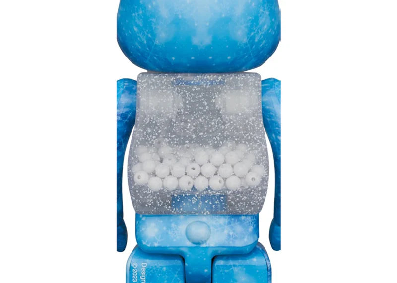 Bearbrick My First Rabbrick Baby Crystal of Snow Ver. 100% & 400% Set
