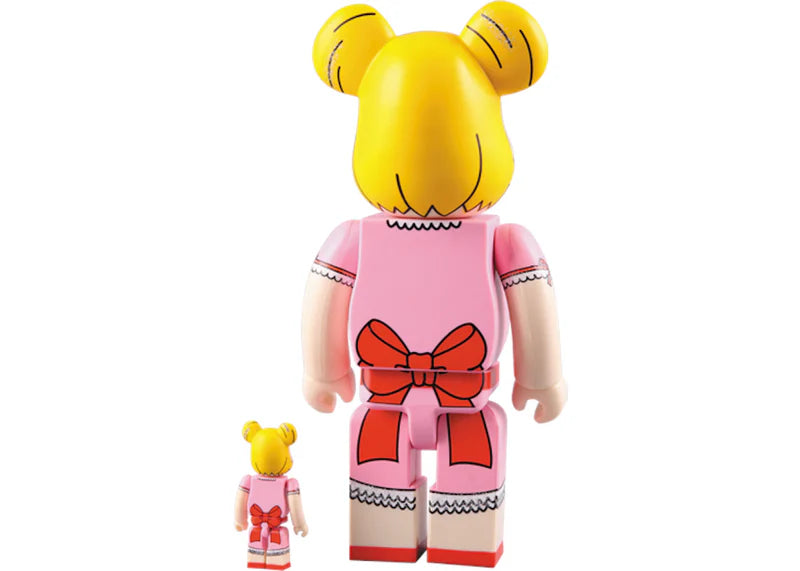 Bearbrick Mysterious Bear Bell 100% & 400% Set Pink