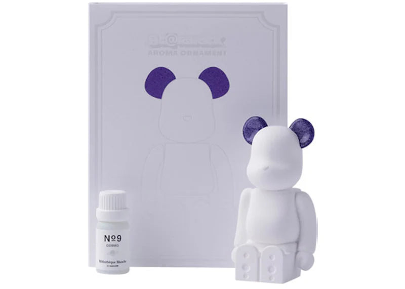 Bearbrick No.9 Galaxy Aroma Ornament Purple Nebula
