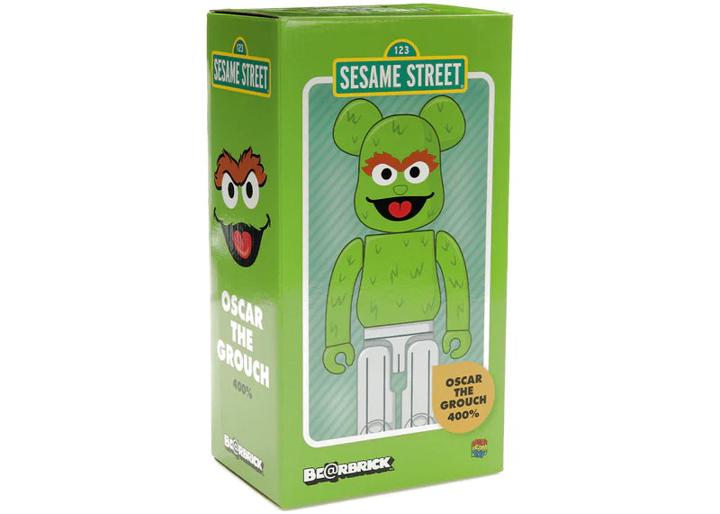 Bearbrick Oscar The Grouch 400% Green
