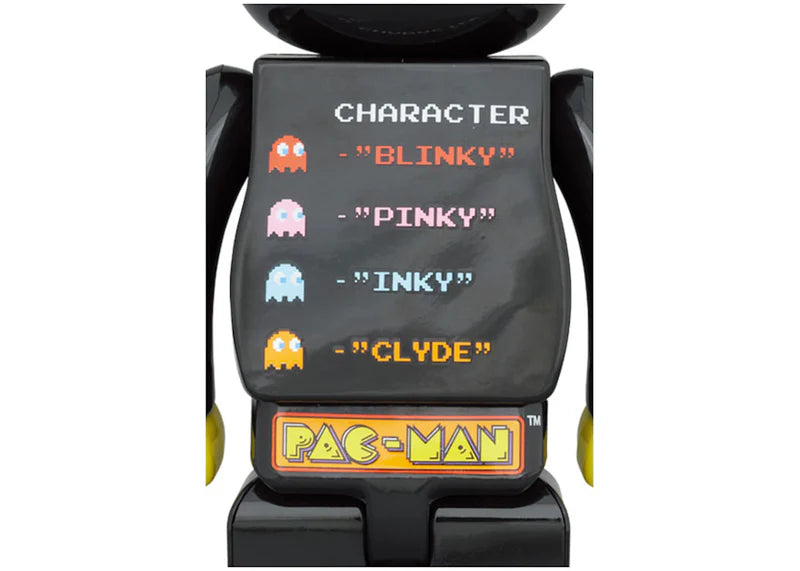 Bearbrick Pac-Man 100% & 400% Set
