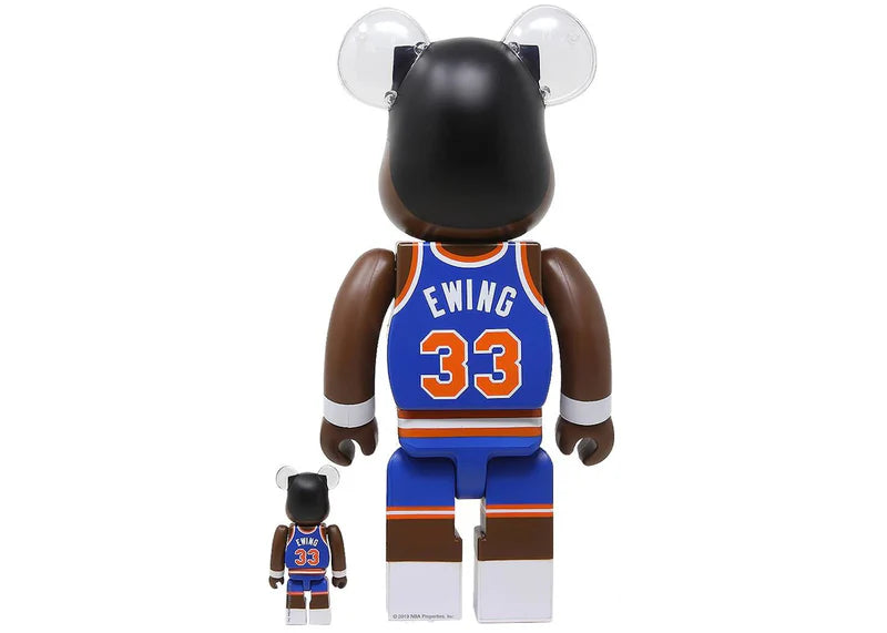 Bearbrick Patrick Ewing (New York Knicks) 100% & 400% Multi