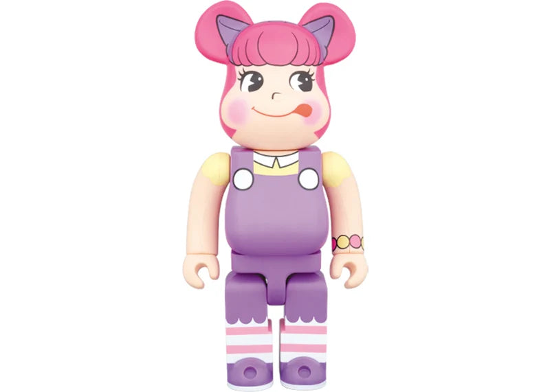 Bearbrick Pecola Chan 100% & 400% Set Purple