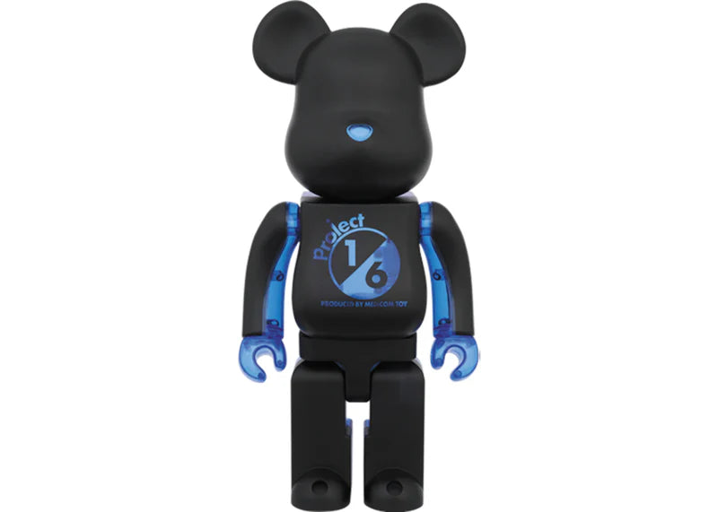 Bearbrick Project 1/6 400% Blue/ Black