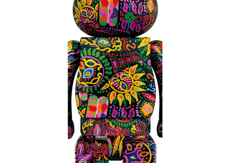 Bearbrick Psychedelic Paisley 100% & 400% Set
