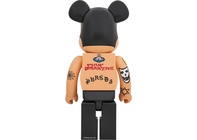 Bearbrick Punk Drunkers Tattoo Guy 1000% Multi